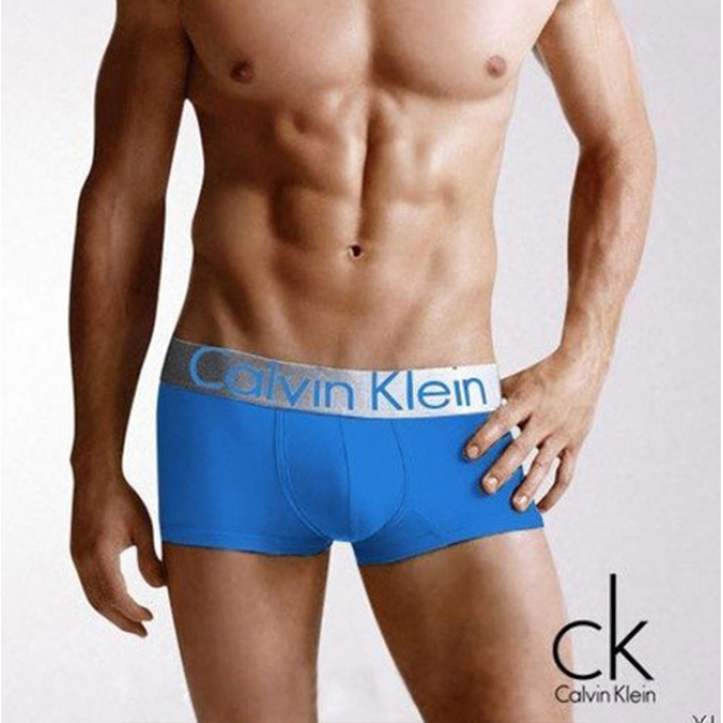 Купить Мужские трусы Calvin Klein Steel - Синие