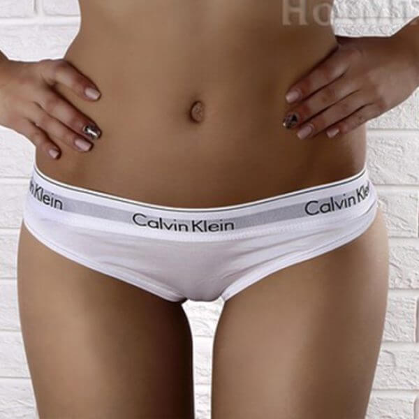 Купить женские Calvin Klein New - Белые стринги