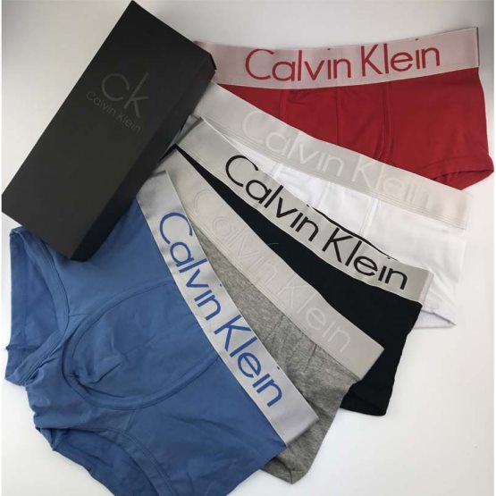 Набор мужские трусы Calvin Klein Steel - 5 штук